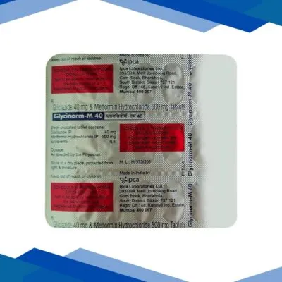 GLYCINORM M 40 Tablet 15’s