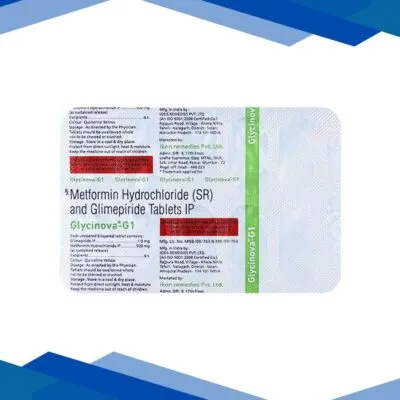 GLYCINOVA G 1mg Tablet 10’s