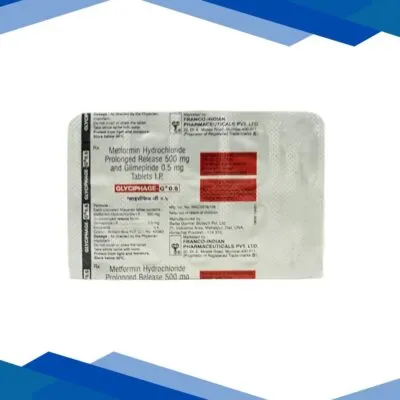 GLYCIPHAGE G 0.5 Tablet 10’s