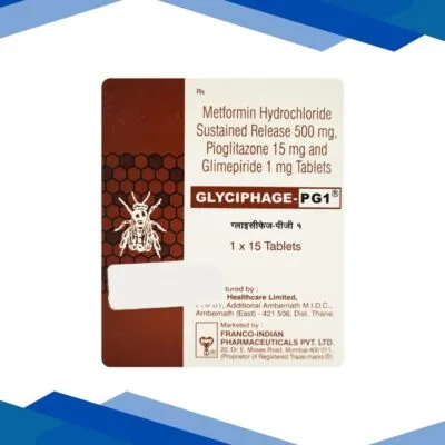GLYCIPHAGE PG 1mg Tablet 15’s