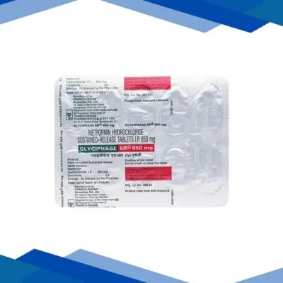 Glyciphage SR 850mg Tablet 10’S