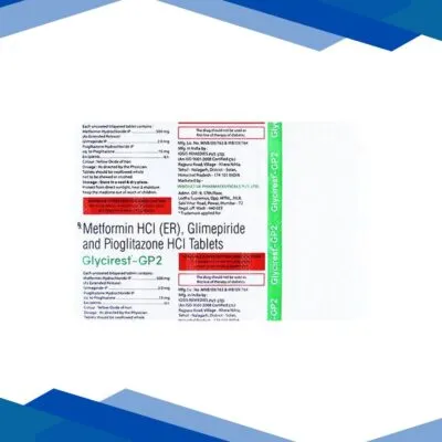 GLYCIREST GP 2 Tablet 10’s