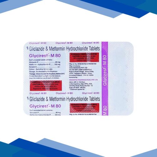 GLYCIREST M 80 Tablet 10’s