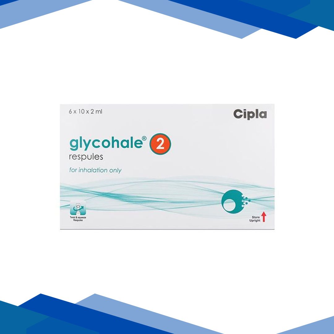 GLYCOHALE 2 Respules 10x2ml