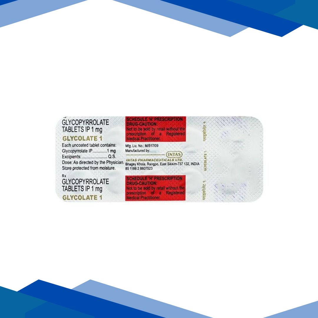 Glycolate 1mg Tablet 10’S