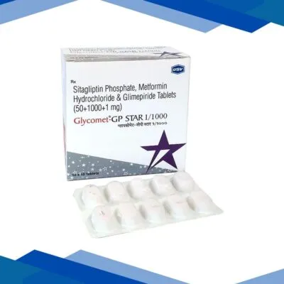 GLYCOMET GP STAR 1 Tablet 10’s