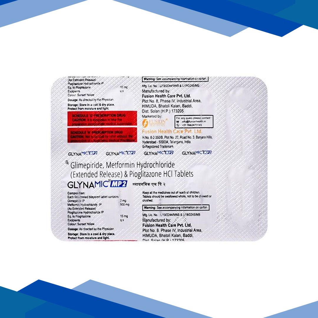GLYNAMIC MP 2 Tablet 10’s