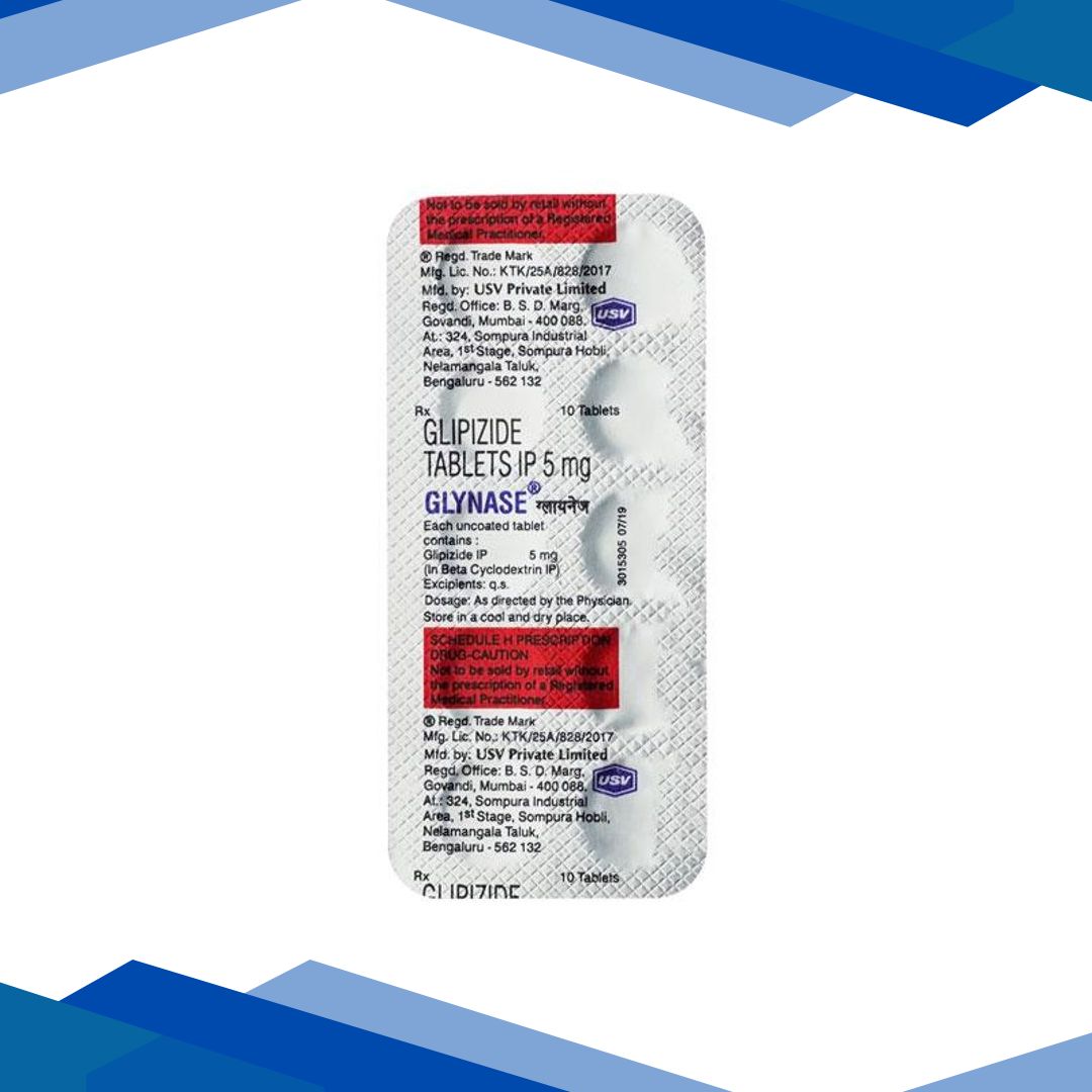 Glynase 5mg Tablet 10’S