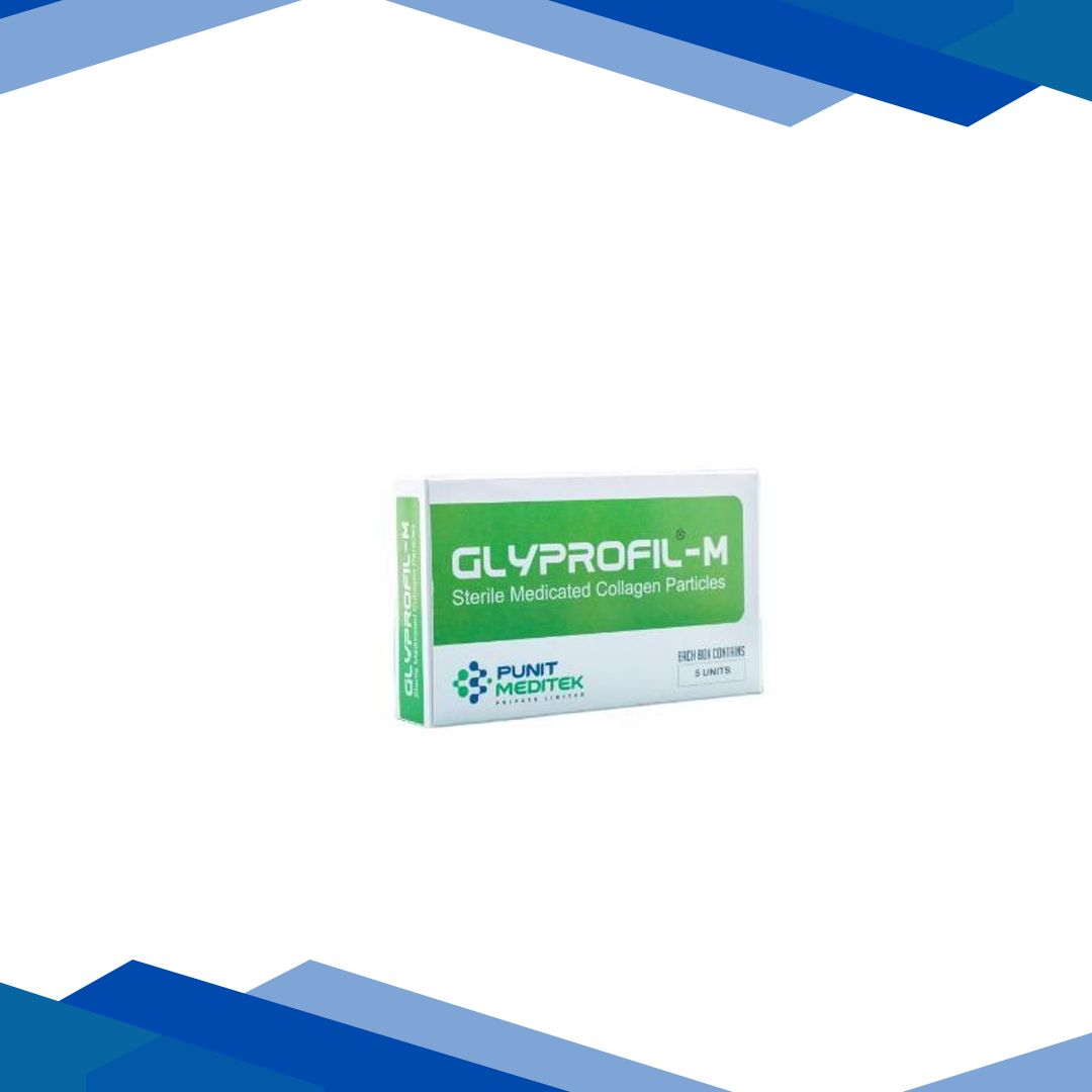 Glyprox M Sterile Medicated Collagen Particles (Pack of 5 x 5 ml 5’s)