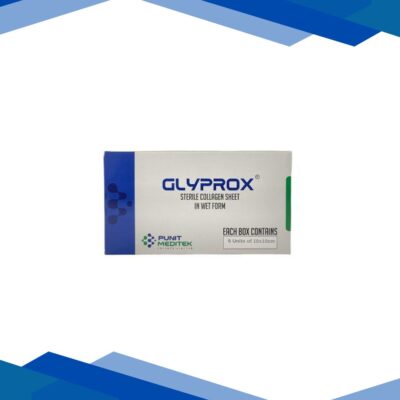 Glyprox Sterile Collagen Sheet in Wet Form (Pack of 10 x 10 cm 5’s)
