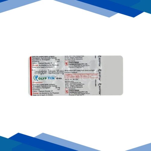 Glypten 20mg Tablet 10’S
