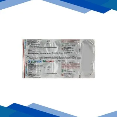 Glypten M Forte 20/1000mg Tablet 10’S