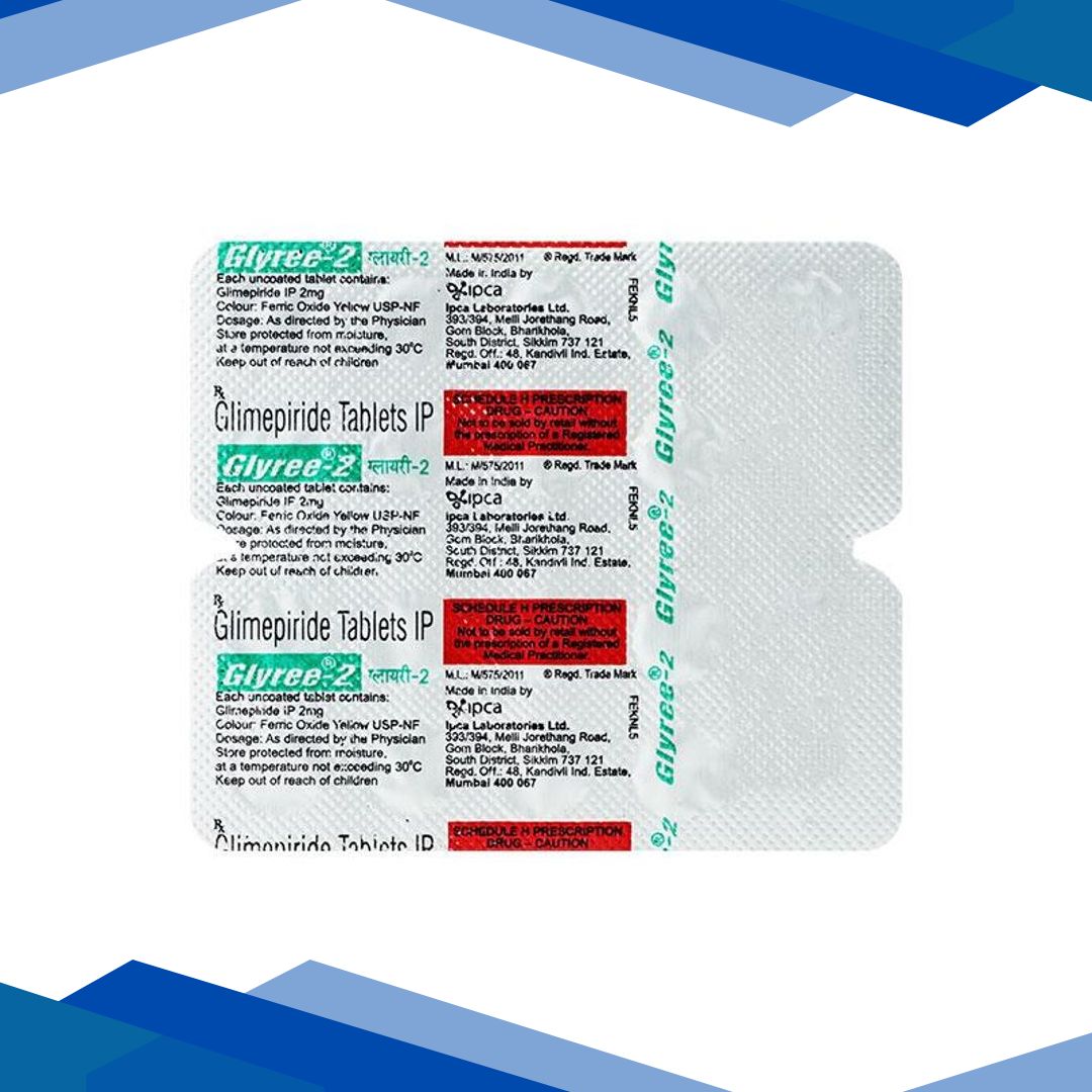 Glyree 2mg Tablet 10’S