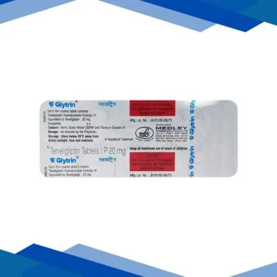 Glytrin 20mg Tablet 10’S
