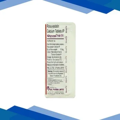 Glyvas 10mg Tablet 10’S