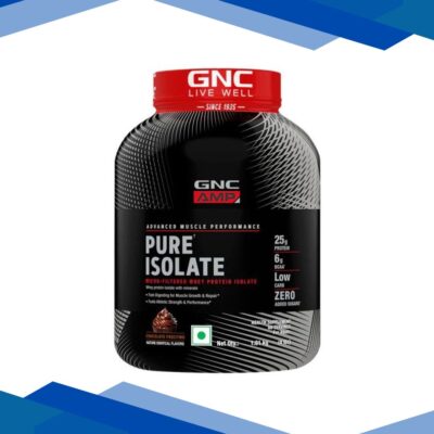 GNC AMP Pure Isolate Powder – Chocolate Frosting 1.81 kg