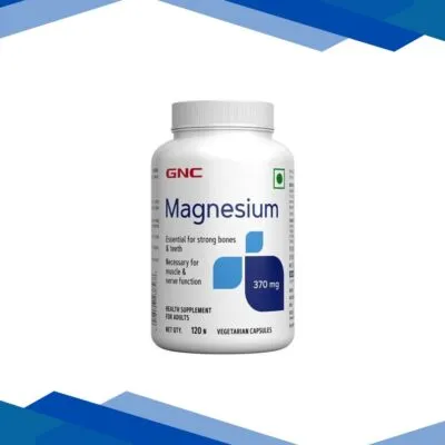 GNC Magnesium 370 mg Capsule 120’s