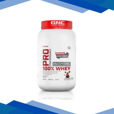 GNC Pro Performance 100% Whey Protein Powder – Cafe Mocha 0.907 kg