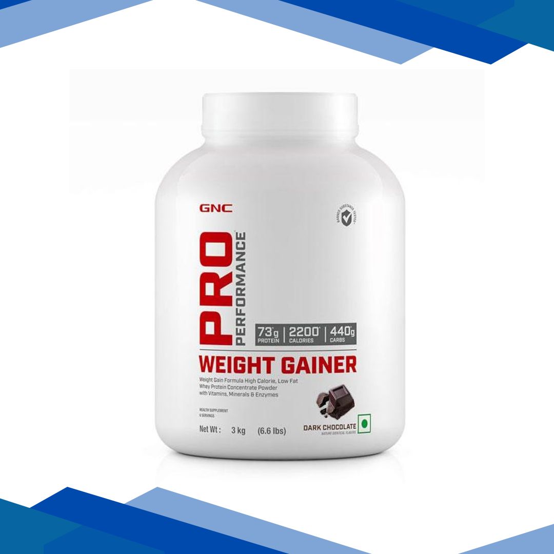 GNC Pro Performance Weight Gainer Powder – Dark Chocolate Flavour 3 kg