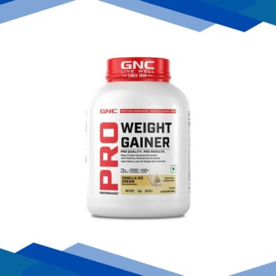 GNC Pro Performance Weight Gainer Powder – Vanilla Ice Cream Flavour 3 kg