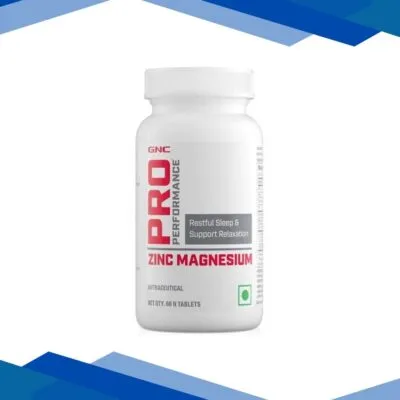 GNC Pro Performance Zinc Magnesium Tablet 60’s