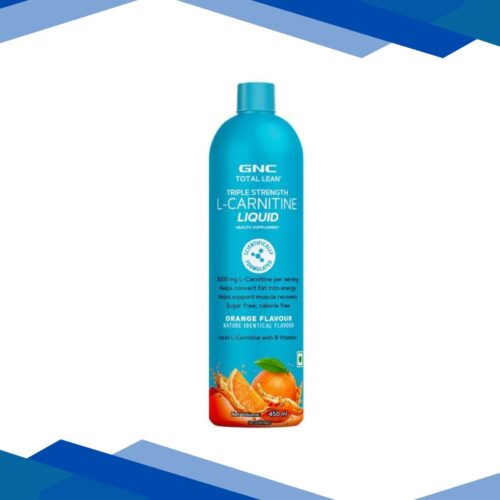 GNC Total Lean Triple Strength L – Carnitine Liquid – Orange 450 ml