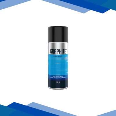 Graphite Deo Body Spray Conquer Can 150 ml