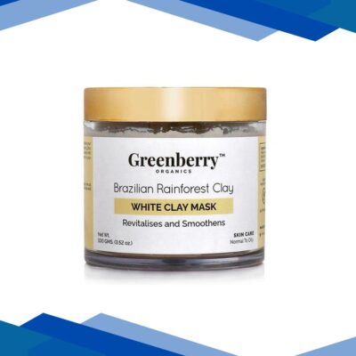 Greenberry Organics Brazilian Rainforest White Clay Mask 100 gm