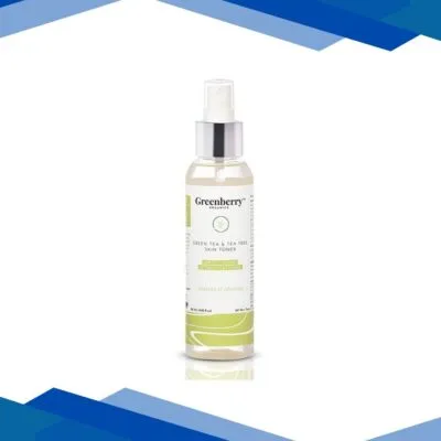 Greenberry Organics Skin Toner – Green Tea & Tea Tree 120 ml