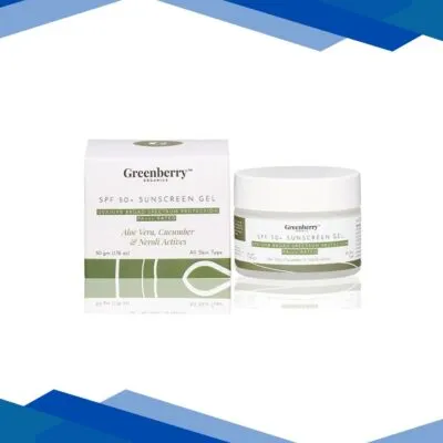 Greenberry Organics SPF 50+ Sunscreen Gel 50 gm