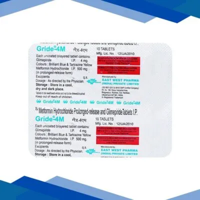 Gride M 4mg Tablet 10’S