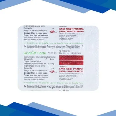 Gride M Forte Tablet 10’S