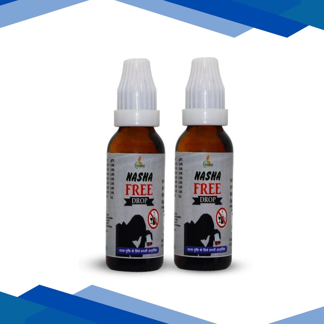 GRINBIZZ Nasha Free Drops (Pack of 2 x 30ml) 1’s