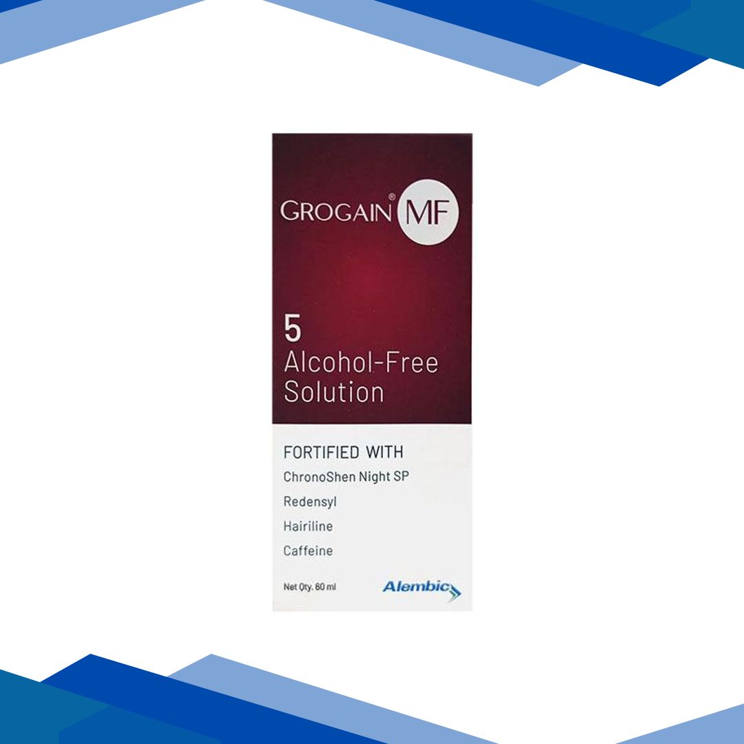 GROGAIN MF 5 ALCOHOL FREE Solution 60ml