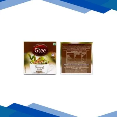 GTEE Green Tea Bags – Ginseng 10’s