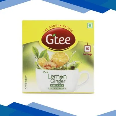 GTEE Green Tea Bags – Lemon & Ginger 10’s