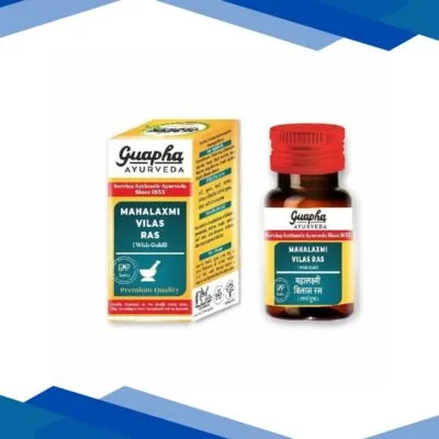 Guapha Ayurveda Mahalaxmi Vilas Ras (with Gold) Tablet 30’s
