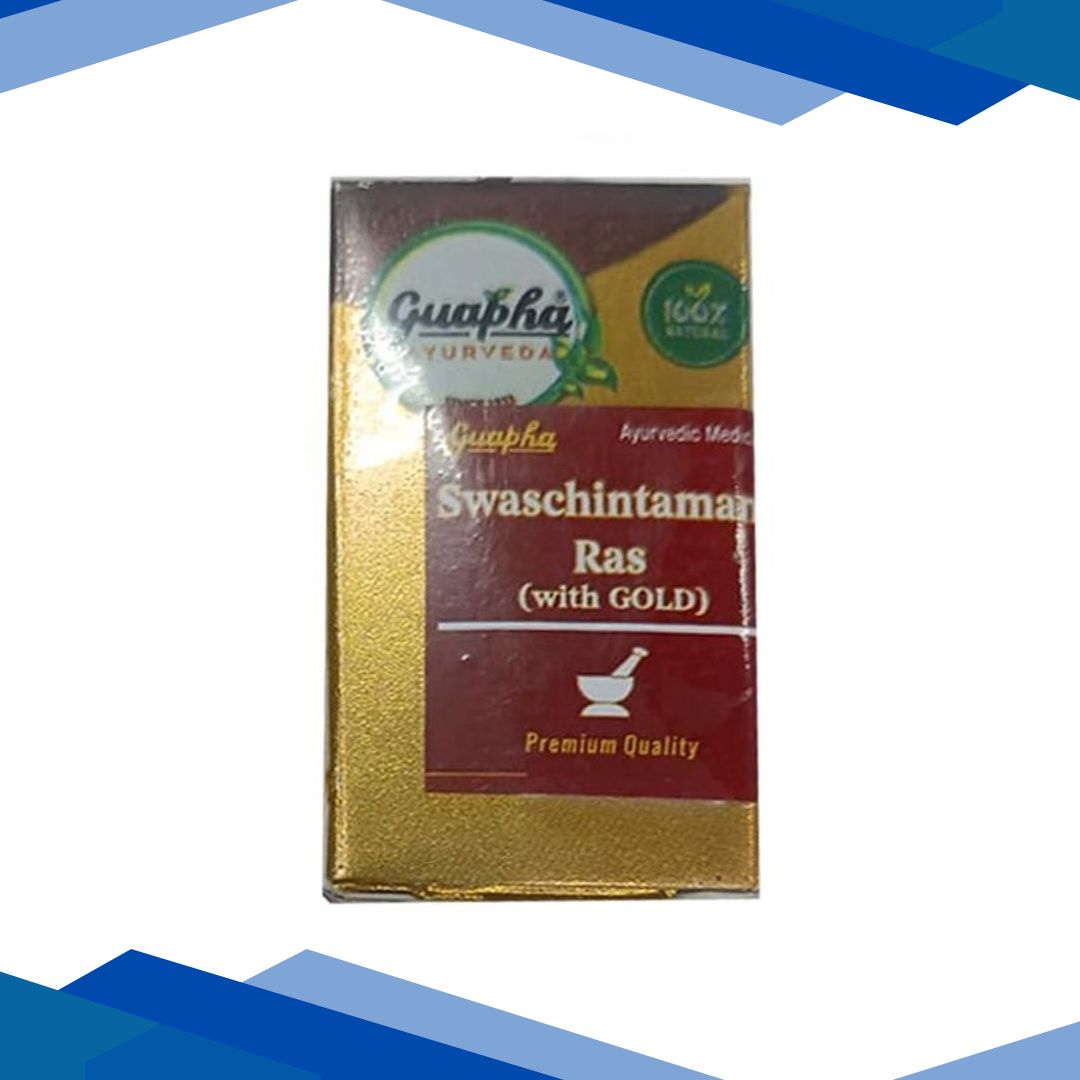 Guapha Ayurveda Swas Chintamani Ras (with Gold) Tablet 30’s