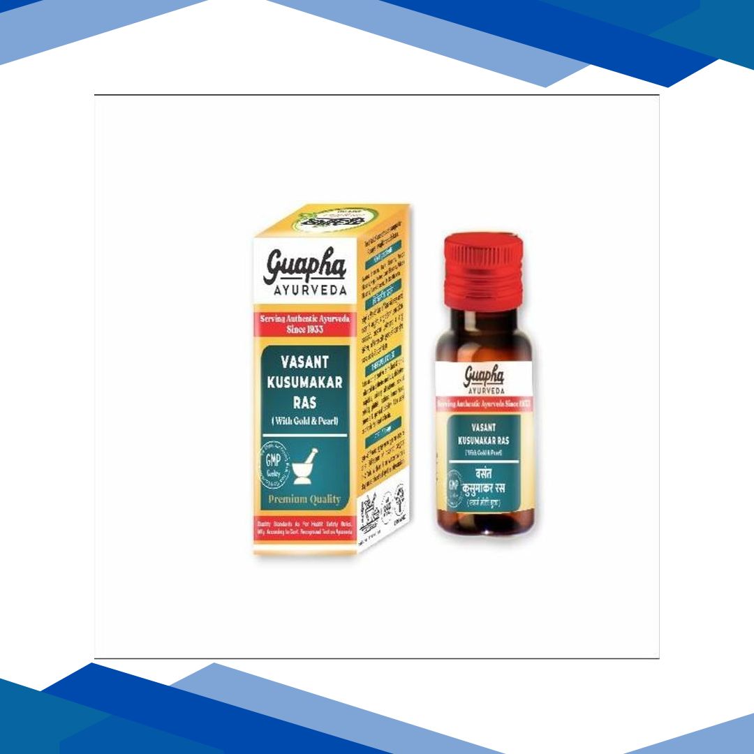 Guapha Ayurveda Vasant Kusumakar Ras (with Gold) Tablet 30’s