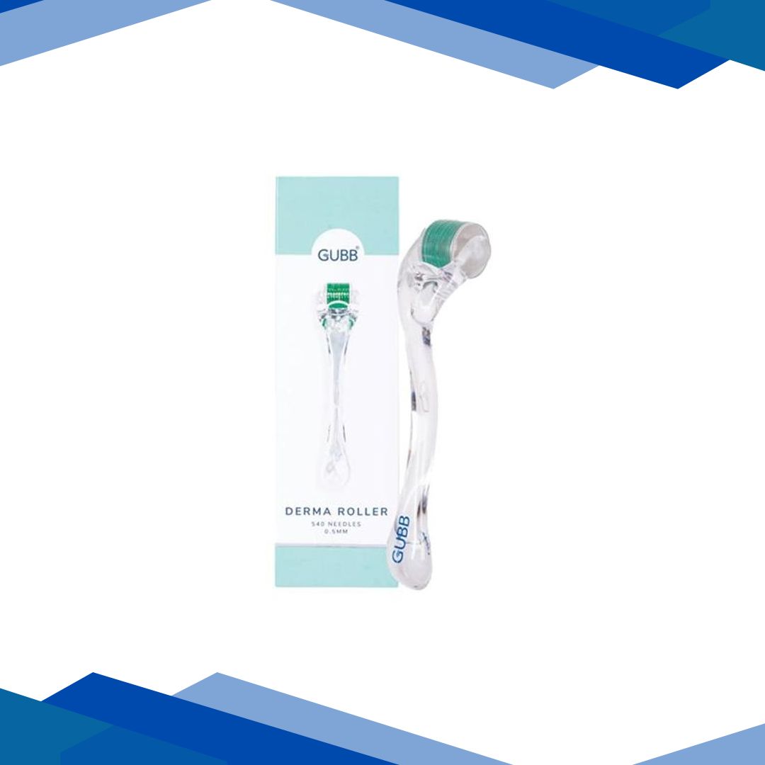 Gubb Derma Roller 540 Neesles 0.5nm – Transparent 1’s
