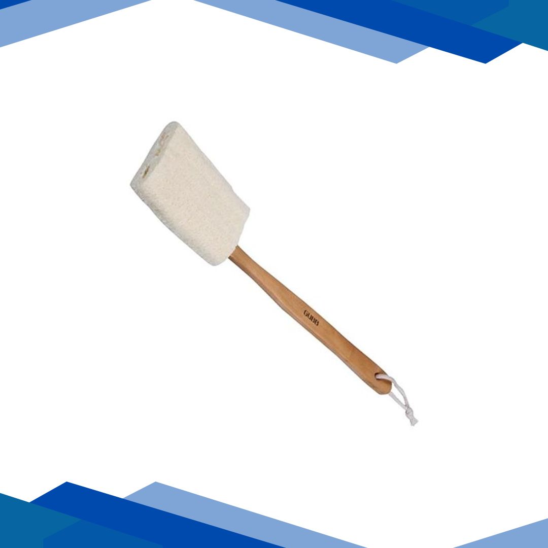 GUBB Natural Loofah Brush With Detachable Handle 120 gm