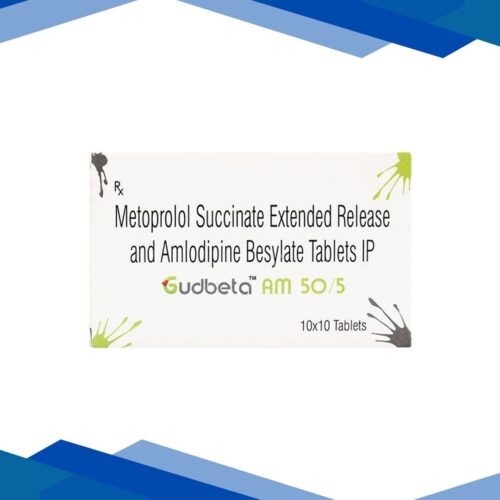 GUDBETA AM 50/5 Tablet 10’s