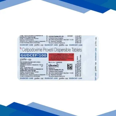 GUDCEF 100mg Dispersible Tablet 10’s