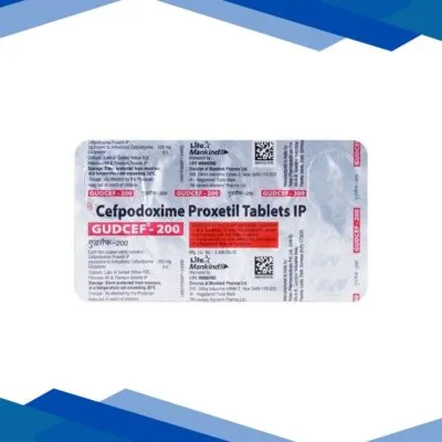 Gudcef 200mg Tablet 10’S