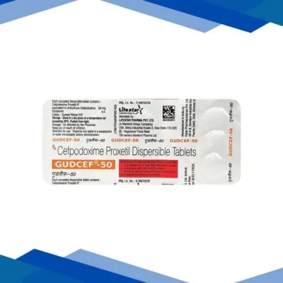 Gudcef 50mg Tablet 10’S