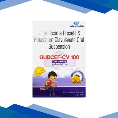 GUDCEF CV 100 MANGO & TUTTI FRUTTI FLAVOUR Dry Syrup 30ml
