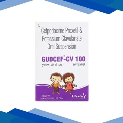 Gudcef Cv 100Mg Dry Syrup 30ml