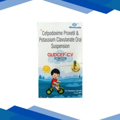 GUDCEF CV PINEAPPLE FLAVOUR Dry Syrup 30ml