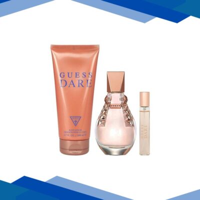 Guess Dare For Women Gift Set (Eau de Toilette 100ml + 15ml + Body Lotion 200ml) 1’s