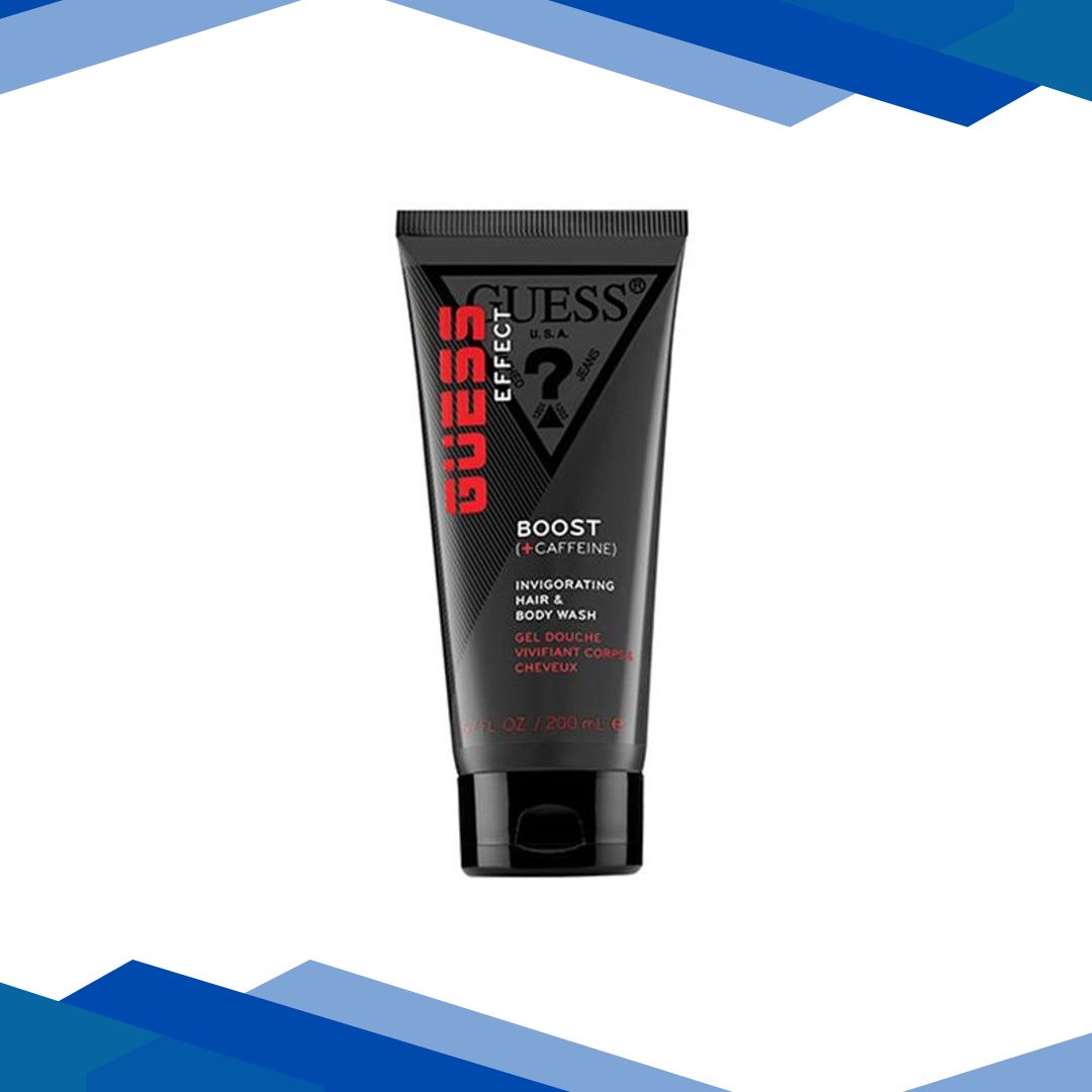 Guess Grooming Effect Boost + Caffeine Invigorating Hair & Body Wash 200 ml